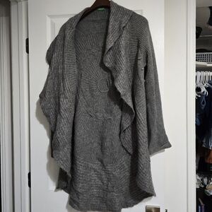 United Colors Of Benetton Gray Women's Cardigan